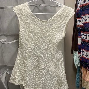 White business blouse